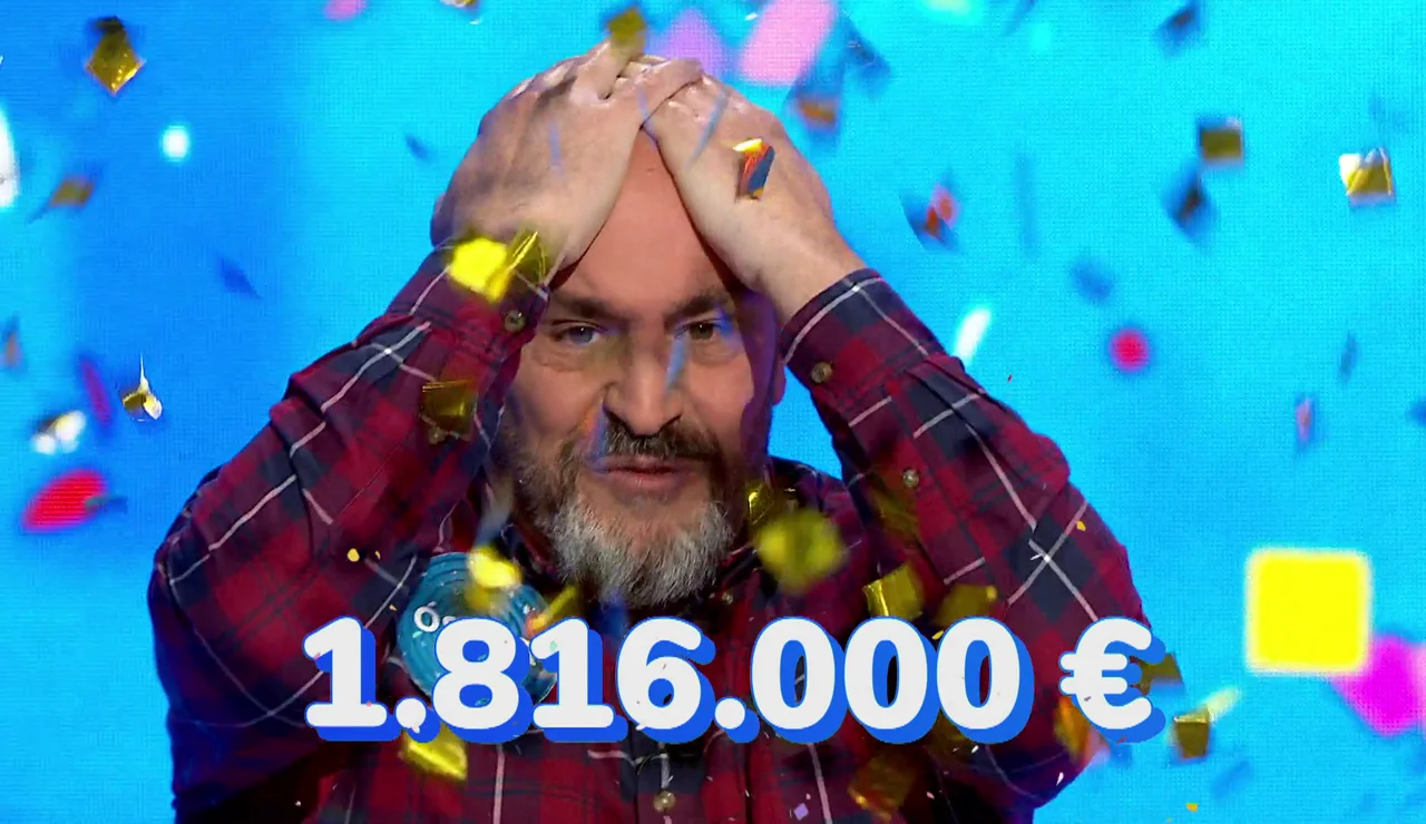 Óscar Díaz gana 1.816.000 euros en El Rosco, el tercer mayor bote de Pasapalabra