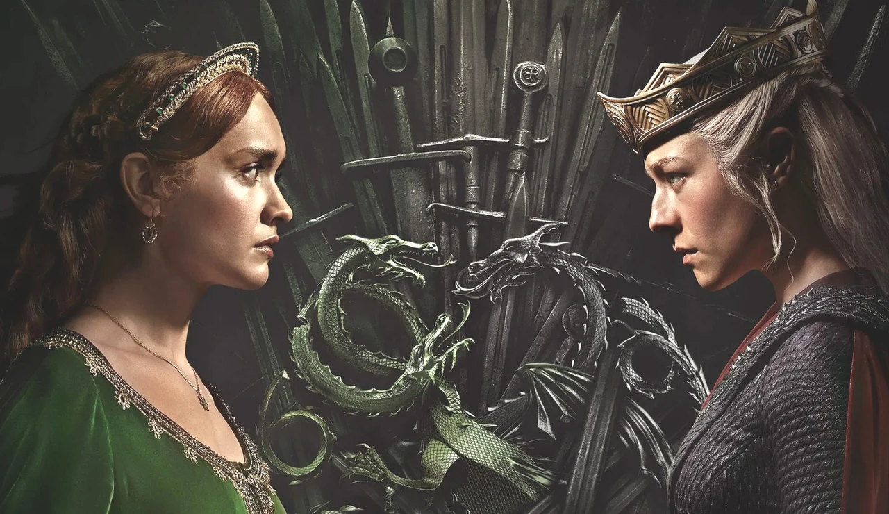 Alicent vs. Rhaenyra, verdes contra negros, en La Casa del Dragón