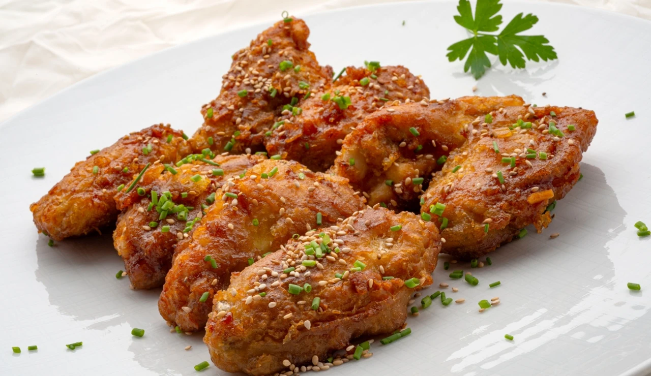 Alitas a la coreana