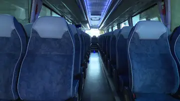 Un autobús escolar