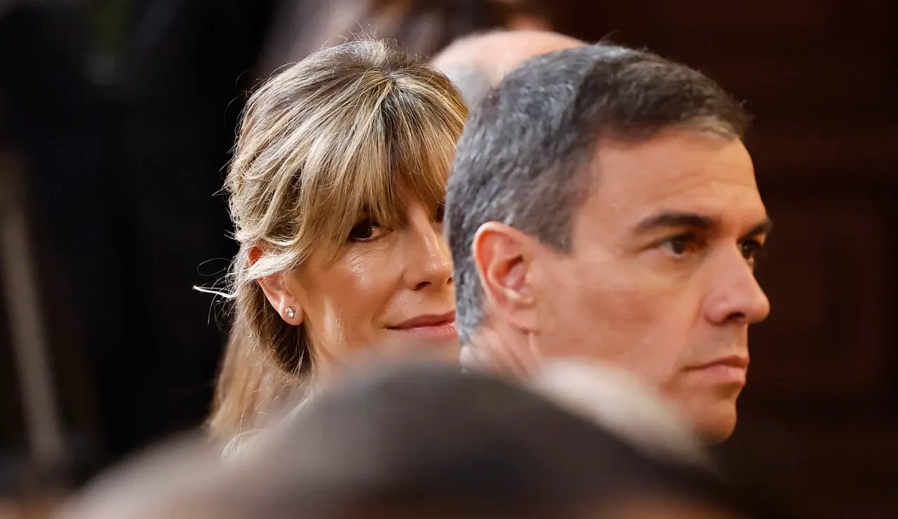 Begoña Gómez y Pedro Sánchez