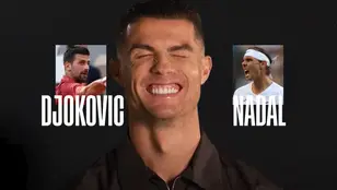 Cristiano eligiendo entre Djokovic o Nadal