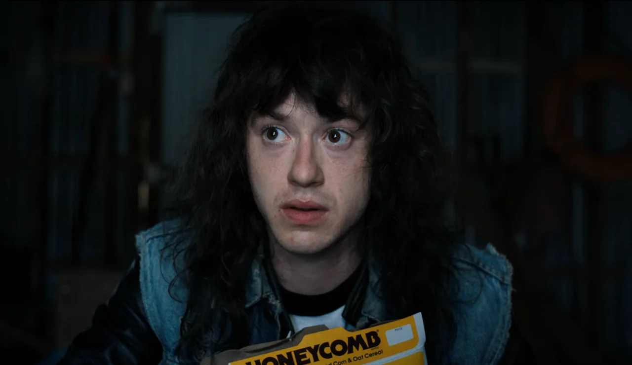 Eddie (Joseph Quinn) en &#39;Stranger Things&#39;