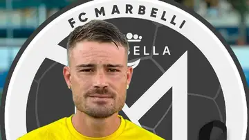 Imagen del futbolista Gonzalo Almenara Ibarra, jugador del FC Marbellí