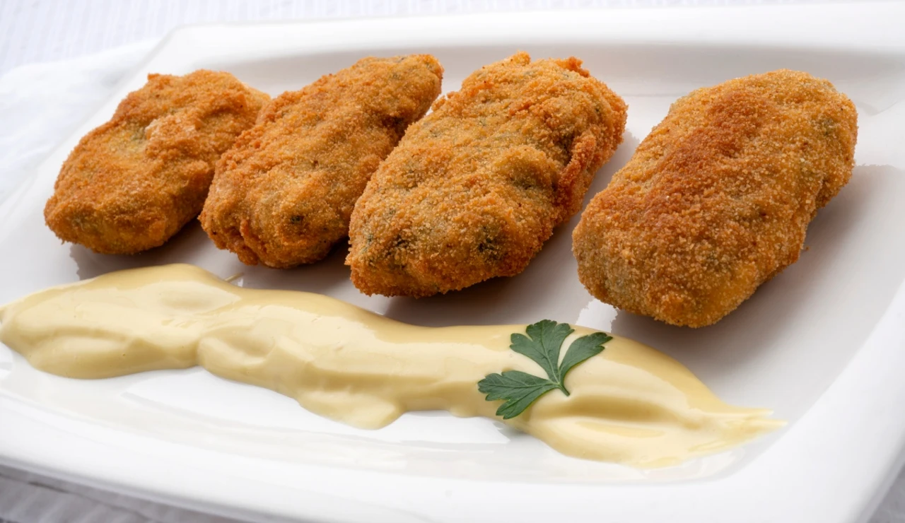 Nuggets de garbanzos con mahonesa de mostaza, de Joseba Arguiñano