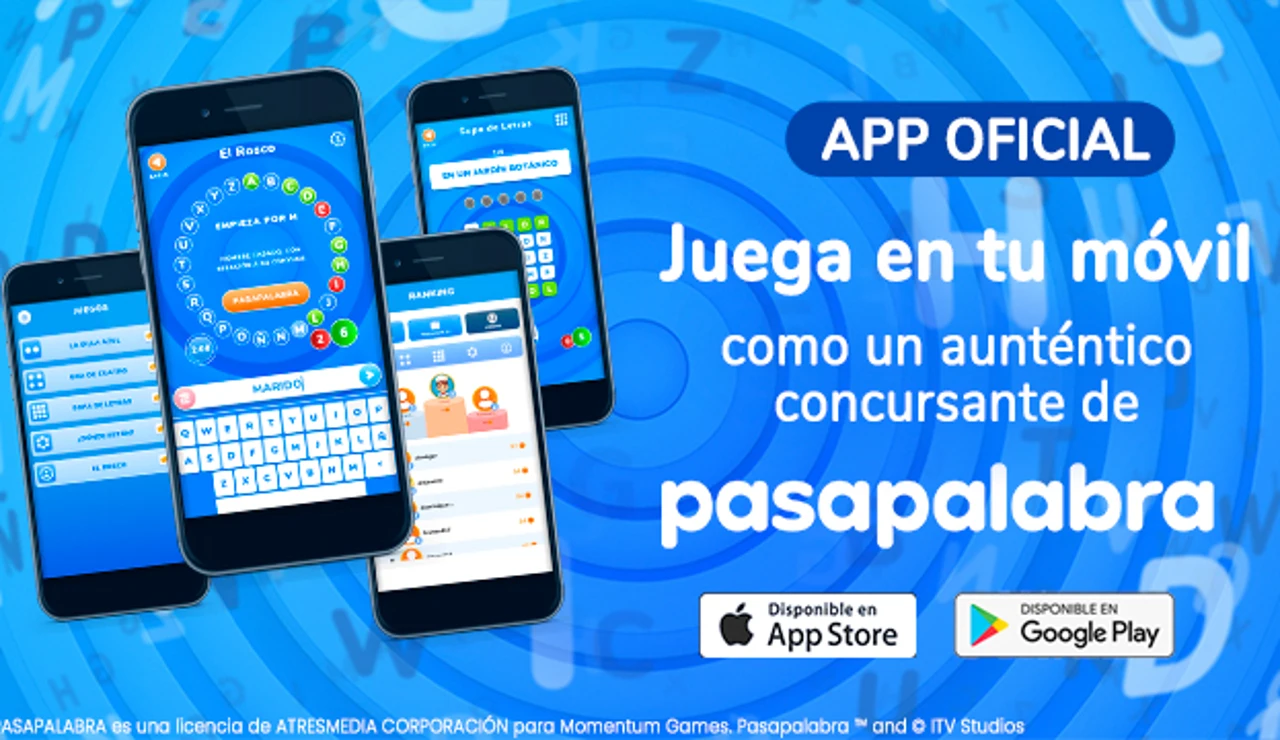 ‘Pasapalabra’ lanza la app oficial que permite disfrutar en el móvil del concurso líder de la TV española