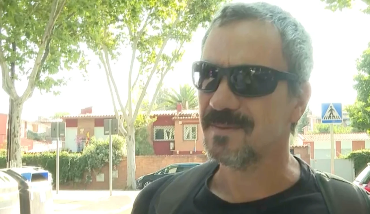 Rodrigo Sancho ante las cámaras de Europa Press