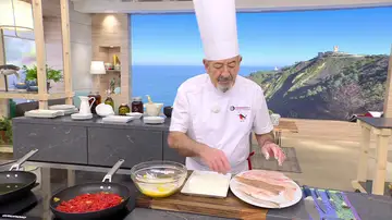 Salpimiéntalos, pásalos por harina y después por huevo batido Salpimiéntalos, pásalos por harina y después por huevo batido